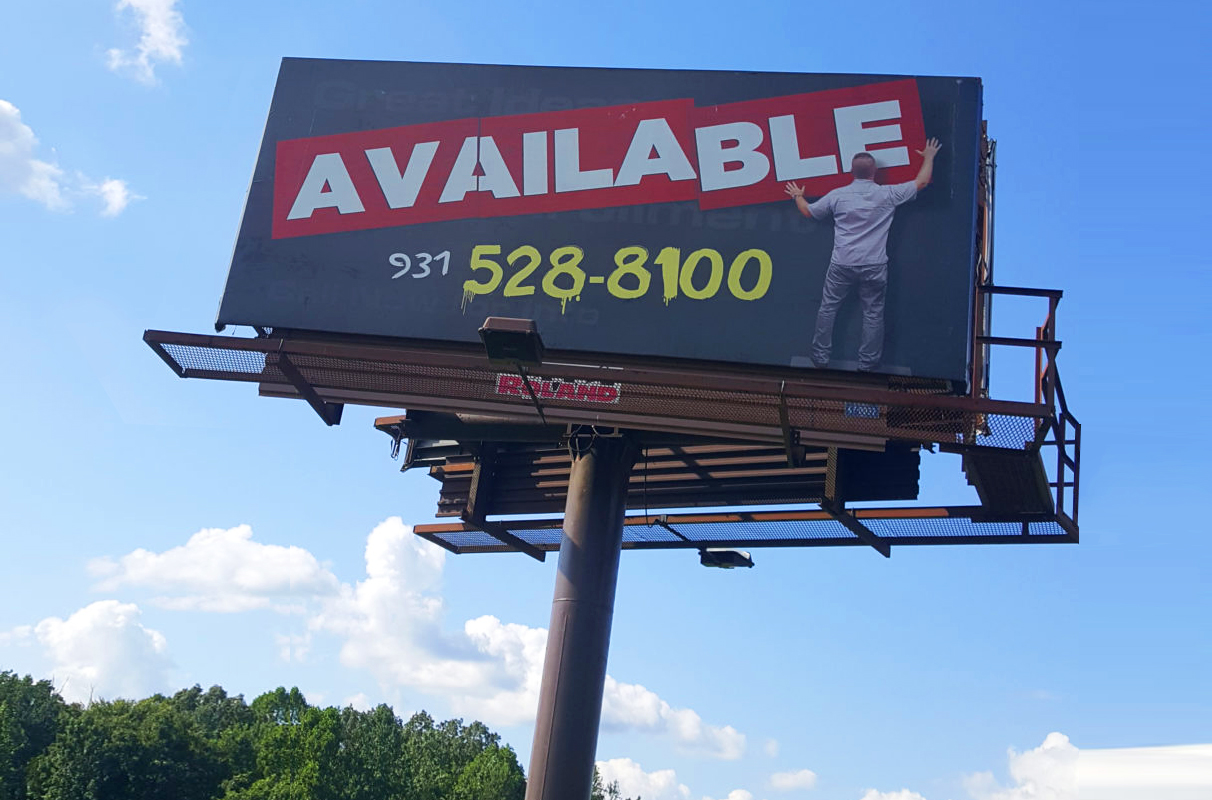 Clever “Available” Billboard Ads