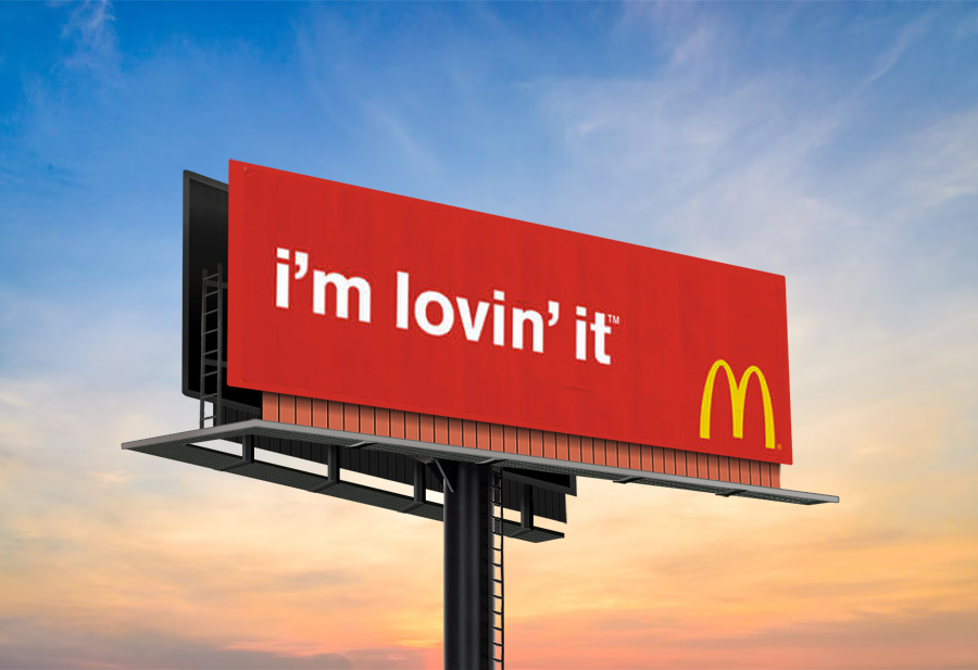 McDonalds Billboard