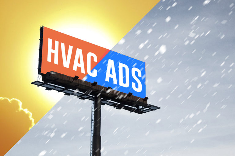 Heating and Cooling Billboard Ads