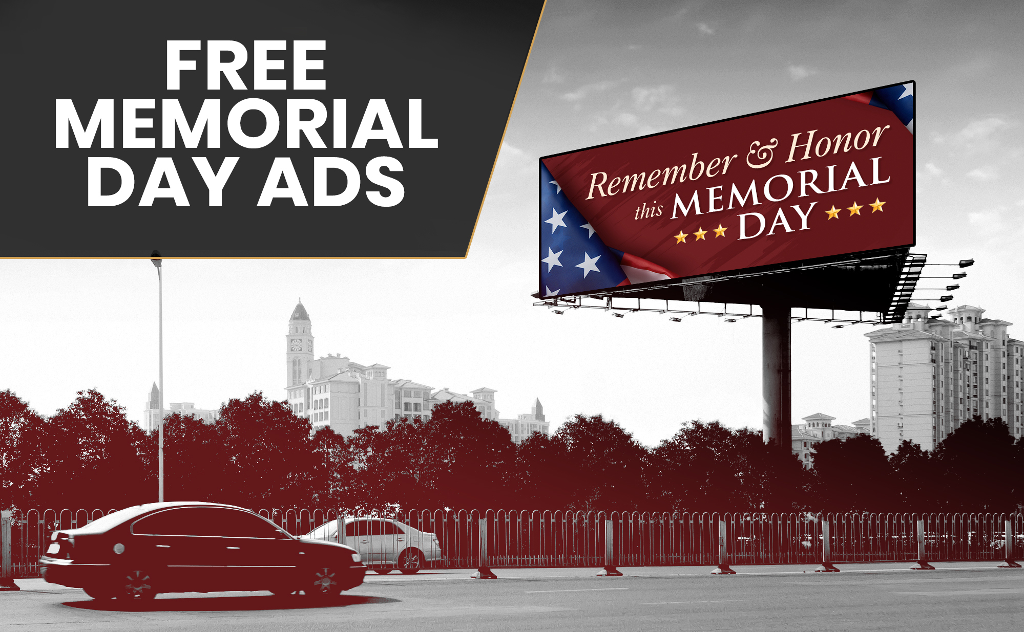 FREE Memorial Day Billboard Ads