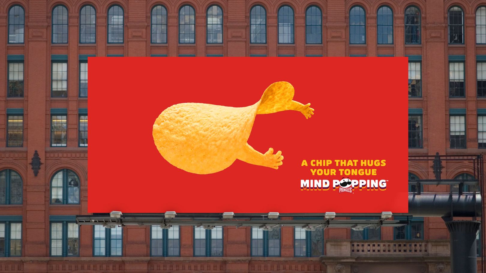 Mindblowing Pringles ad reveals how you have evolved to eat the