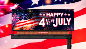 4th of July Independence Day Billboard Ads