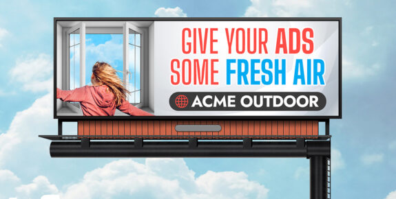 Available Self Promo Billboard Ad - Fresh Air