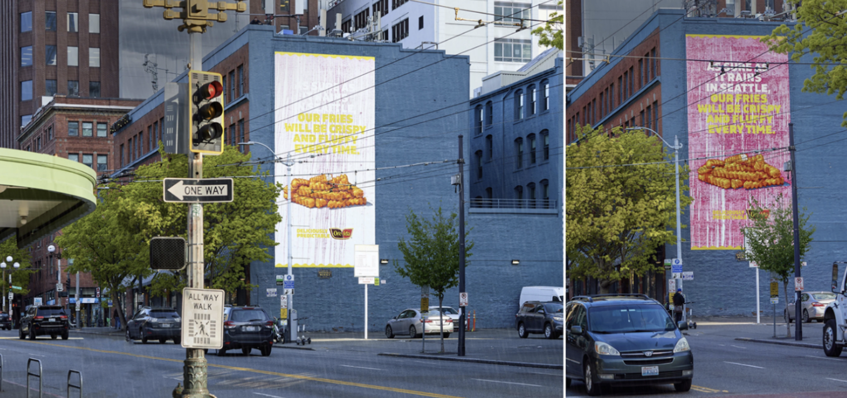 Overall Murals French Fry Wall Billboard