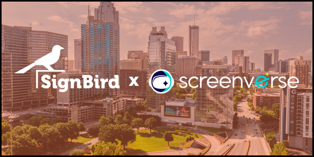 Screenverse x SignBird Header photo