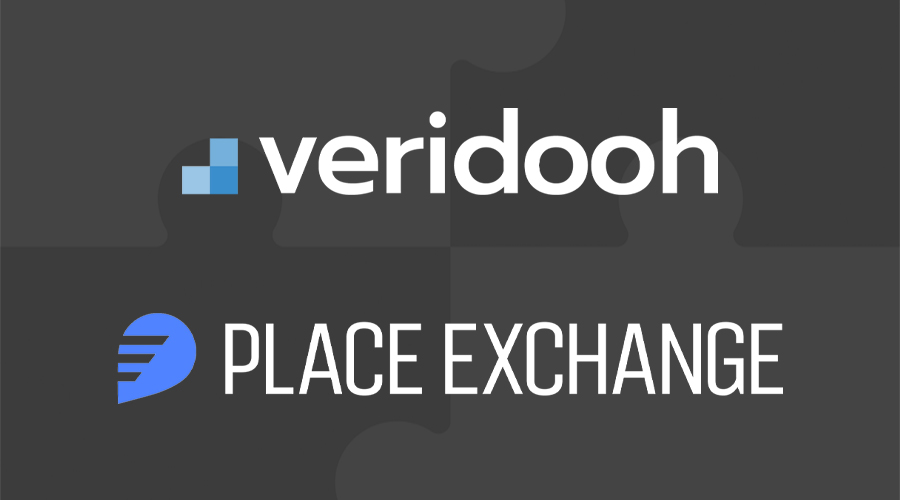 Veridooh Place Exchange OOH Partnership