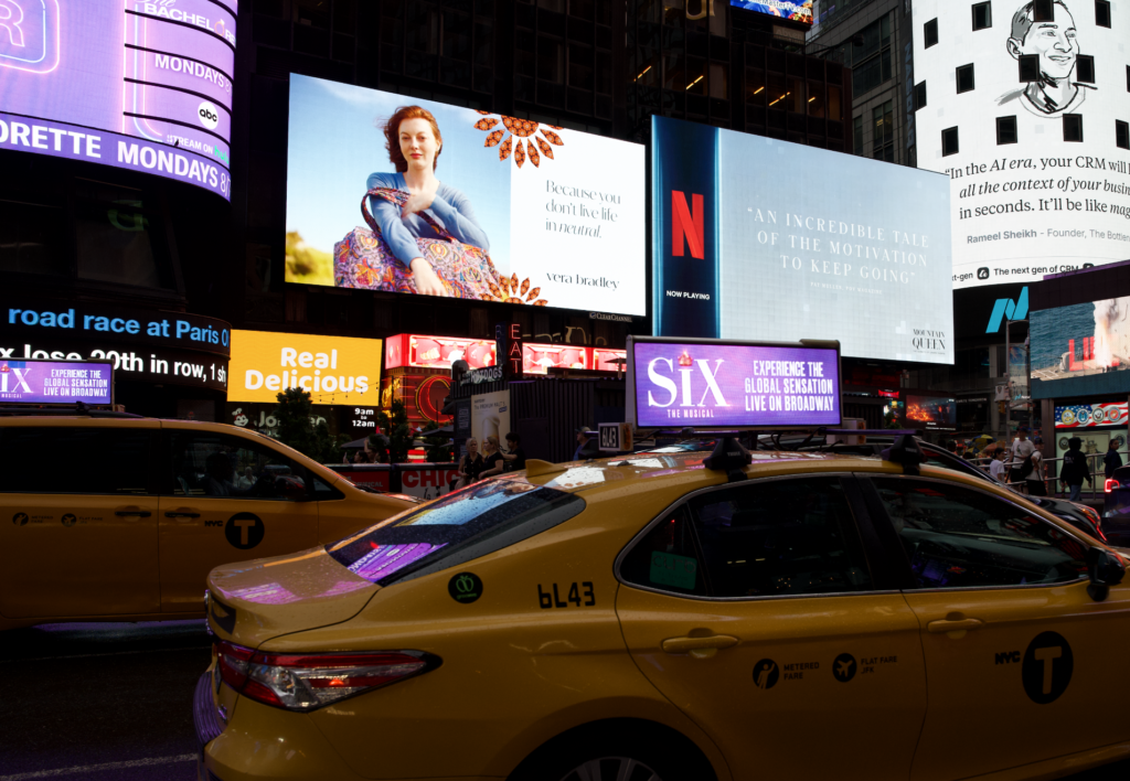 Taxi screens