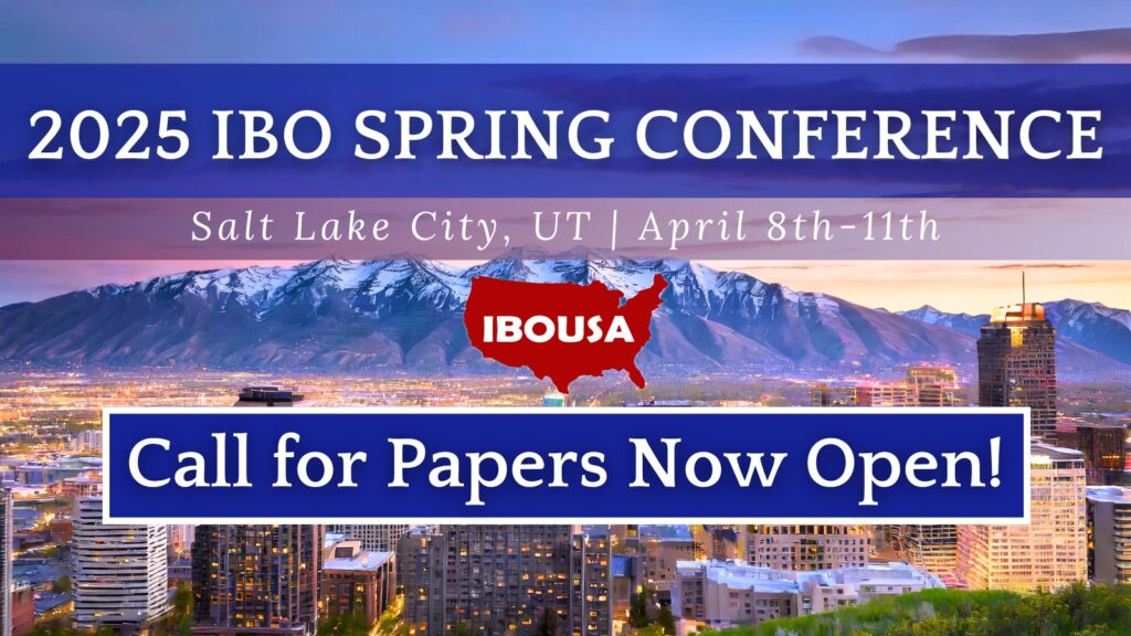 IBO Call for Papers