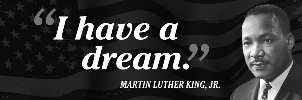 Martin Luther King Jr Day Billboard - 400x1200 B