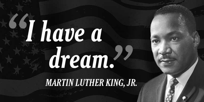 Martin Luther King Jr Day Billboard - 400x800 B