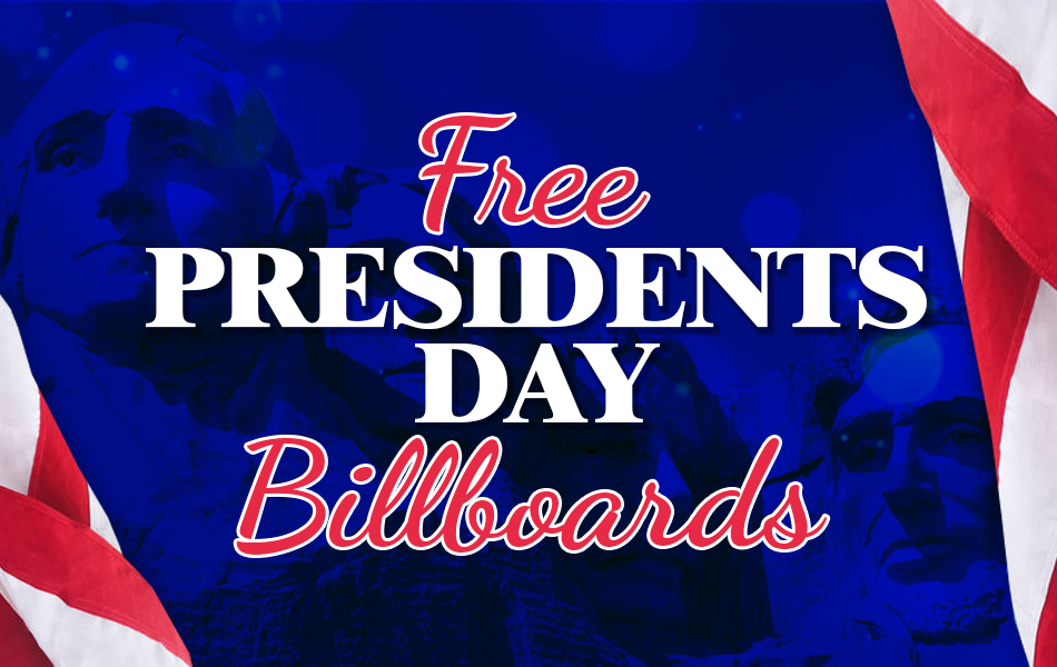 Presidents Day Billboard Ads