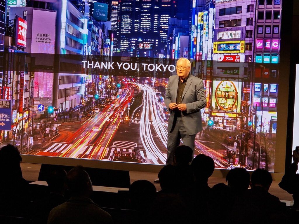 Tom Goddard at Tokyo Conference