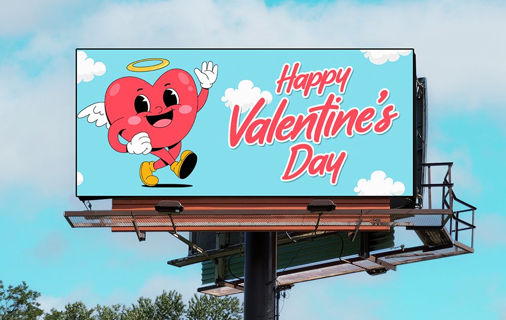 Valentines Day Billboards