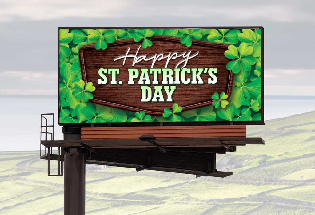 Sat Patrick's Day Billboards